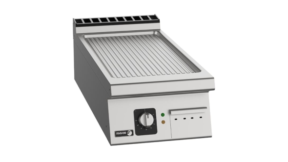 Fagor 900 Series Countertop Ribbed Plate Electric Griddle FT-E905 R