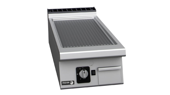 Fagor 900 Series Countertop Ribbed Plate Gas Griddle FT-G905 R