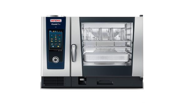 Rational iCombi Pro Combi Oven 6-2/1 Propane Gas iCare Autodose