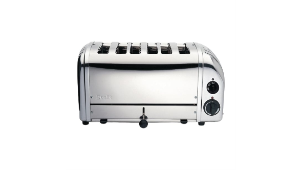 Dualit Bun Toaster 6 Bun Polished 61019
