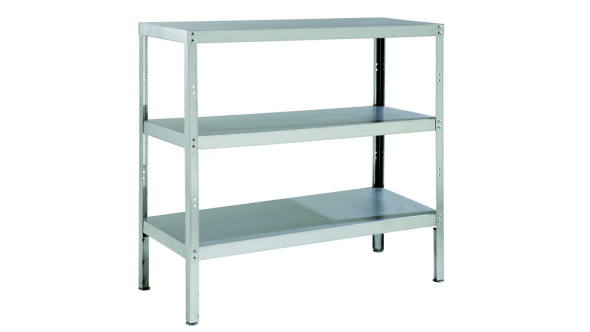 Parry Storage Racks with 3 Shelves - 500 D x 1200 H - Width Options