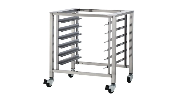 TurboFan Stainless Steel Stand with Castors - For Blue Seal Ovens: E27M2 E27M3 E28M4 E31D4