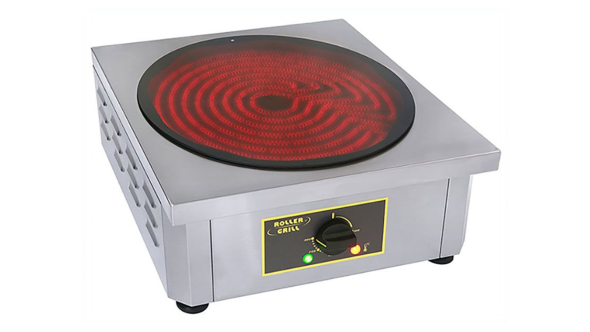 Roller Grill 400 CVE - Single Plate Infra Red Crepe Machine - 400 mm dia - Electric