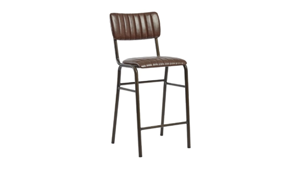 Everyday Tavo Stacking Bar Stool Vintage Brown (2 Pack) HS784