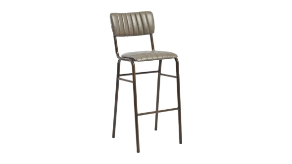 Everyday Tavo Stacking Bar Stool Vintage Dark Grey (2 Pack) HS785