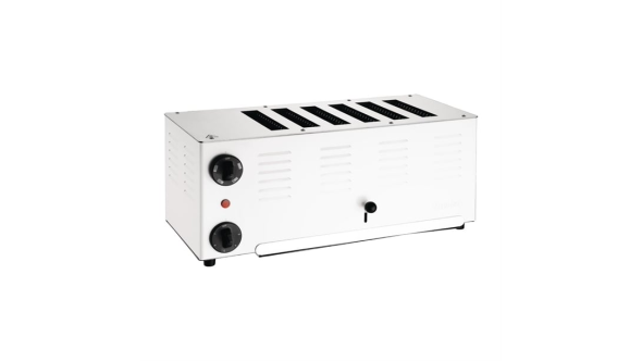 Rowlett Regent HW906 6 Slot Toaster White with Duraheat Elements
