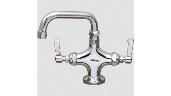 AquaJet AJ-B-206L Mixer Tap with Lever control and 150mm Swivel Spout