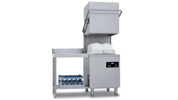 Maidaid Amika AMH95 WSD Pass Through Dishwasher - 500 x 500mm Drain Pump Fitted