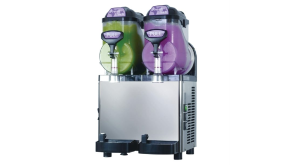 Blue Ice MI7.5X2 Premium Fast Freeze Twin Slush Machine 2 x 7.5L