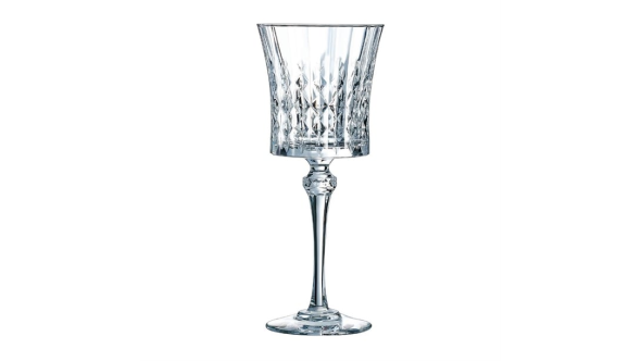 Cristal d'Arques Lady Diamond Wine Glasses 270ml (8 Pack) V4483