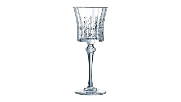 Cristal d'Arques Lady Diamond Wine Glasses 190ml (8 Pack) V4484
