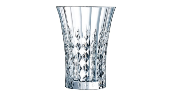 Cristal d'Arques Lady Diamond Hi Ball Glasses 360ml (8 Pack) V5468