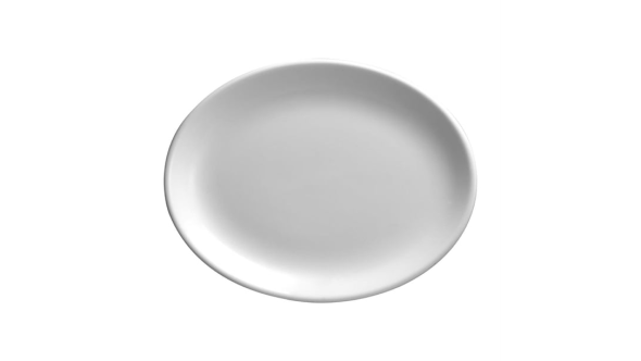 Churchill White Oval Dishes 280mm (12 Pack) WH D11 1