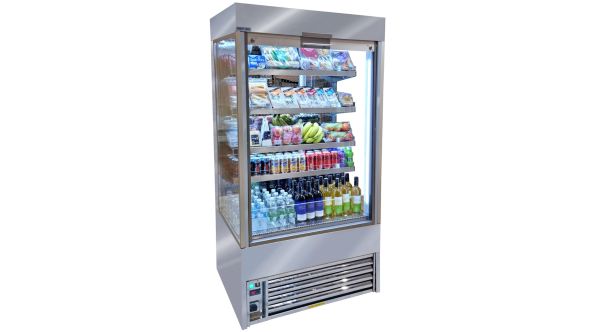 Frost-tech SD75-100SHU-HCMK11 1m Shuttered Tiered Display