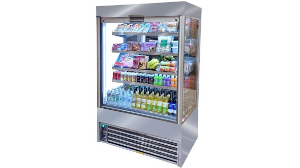 Frost-tech SD75-120SHU-HCMK11 1.2m Shuttered Tiered Display