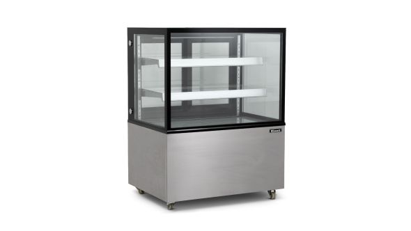 Blizzard RFG9-2 92cm Double Tier Refrigerated Flat Glass Display Unit