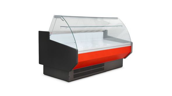 Blizzard SIGMA20C 2m Curved Glass Serve Over Counter