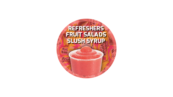 Blue Ice Machines - Fruit Salad Slush Syrup 2 x 5L