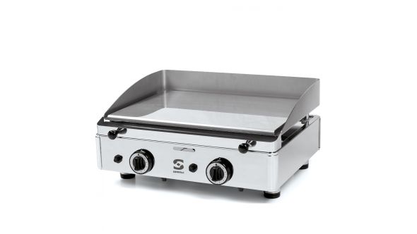 Sammic SPC-601 Gas Griddle Plate - Chromium Coated 560 mm x 400 mm
