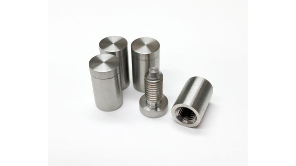 Stainless steel stand off wall mounts (Pack of 4)