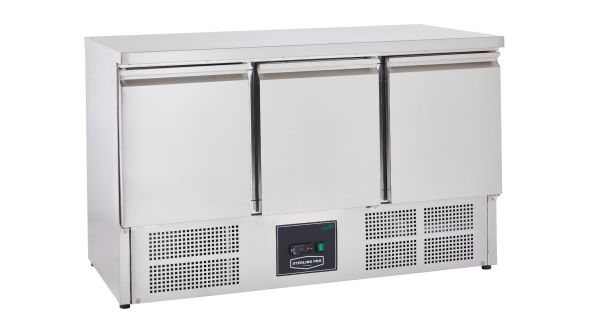 Sterling Pro Cobus SPU305AS A-Energy Rated Three Door Undermounted Counter, 368 Litres