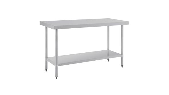 Vogue Stainless Steel Prep Table 1500mm
