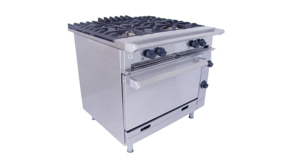 Falcon Chieftain 4 Burner Natural Gas Oven Range G1006X-NG