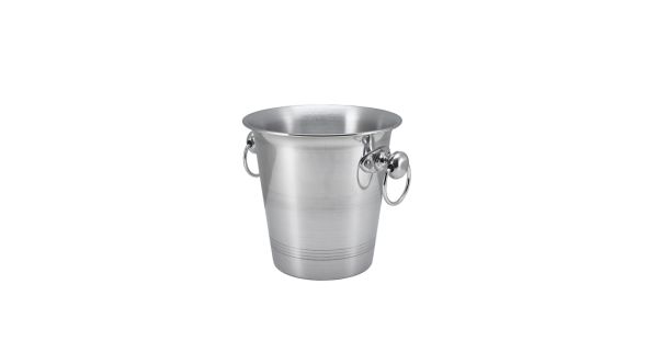Aluminium Wine Bucket With Ring Hdls  3.25Ltr