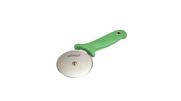 Genware Pizza Cutter Green Handle