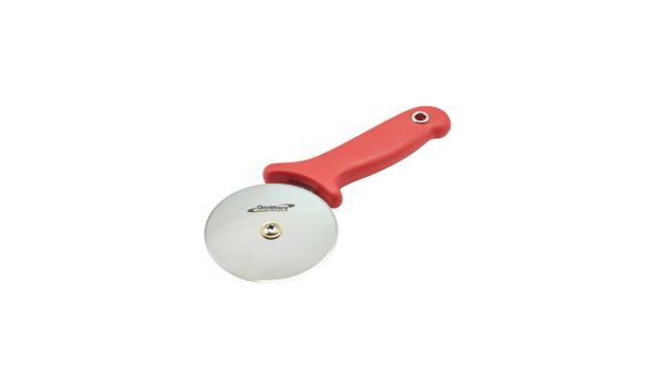 Genware Pizza Cutter Red Handle