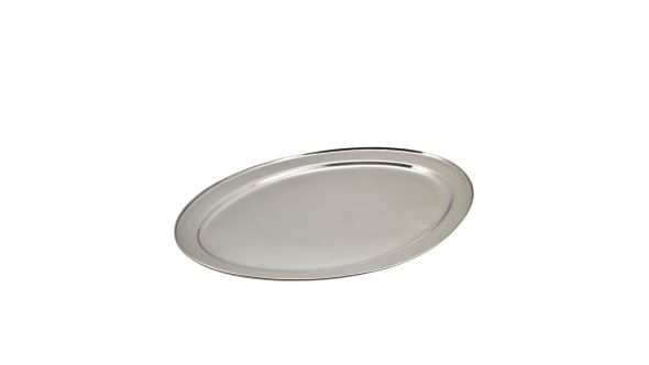 GenWare Stainless Steel Oval Flat 60cm/ 24"