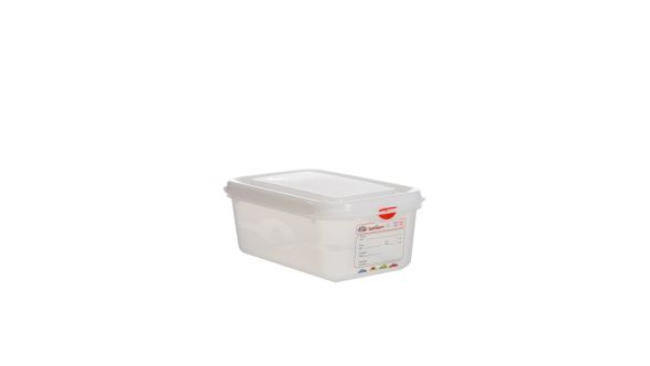 GN Storage Container 1/4 100mm Deep 2.8L
