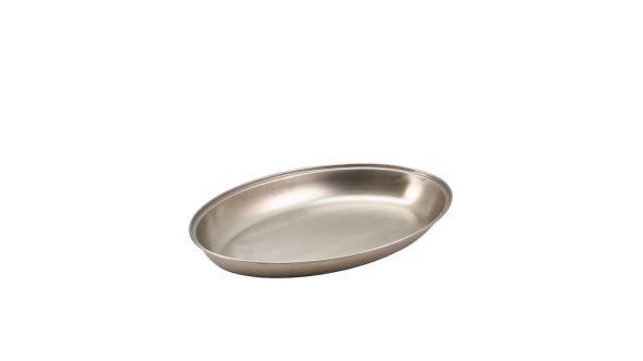 GenWare Stainless Steel Oval Vegetable Dish 35cm/ 14"