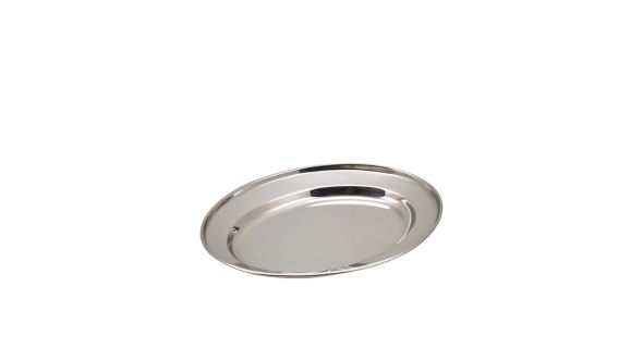 GenWare Stainless Steel Oval Flat 25.5cm/ 10"