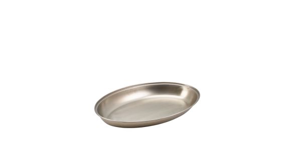 GenWare Stainless Steel Oval Vegetable Dish 25cm/ 10"