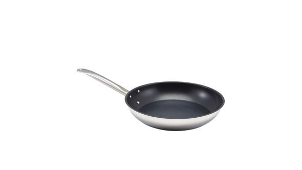 GenWare Economy Non Stick Stainless Steel Frying Pan 28cm