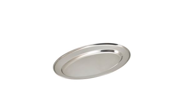 GenWare Stainless Steel Oval Flat 40.5cm/ 16"