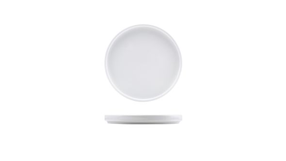 Genware Porcelain Low Presentation Plate 20cm/ 8"