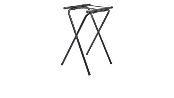 GenWare Black Metal Tray Stand