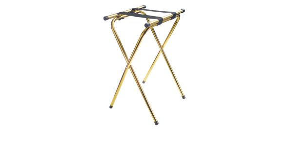 GenWare Gold Metal Tray Stand