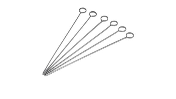 S/St. Skewers 12"(Pack Of 6)