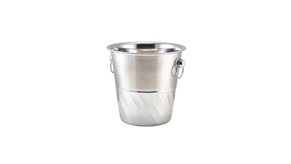 GenWare Stainless Steel Swirl Wine Bucket