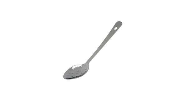S/St. Perforated Serving Spoon 14" With Hanging Hole