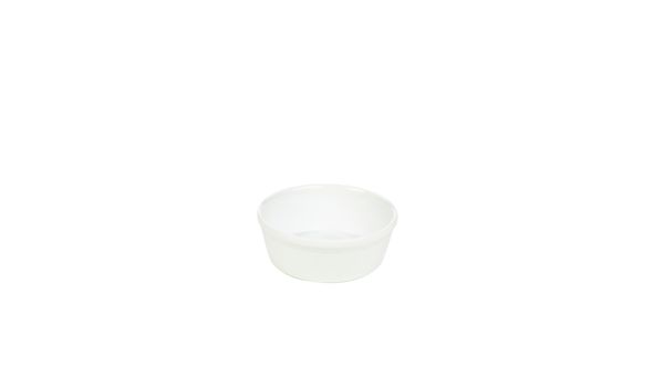 Genware Porcelain Round Pie Dish 14cm/ 5"