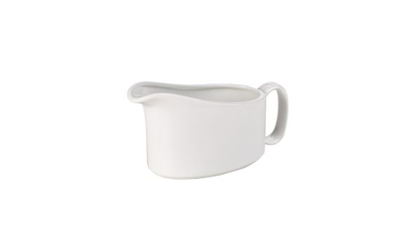 Genware Porcelain Sauce Boat 20cl/ 7oz