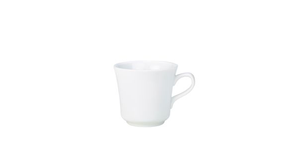 Genware Porcelain Tea Cup 23cl/ 8oz