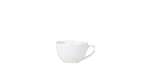 Genware Porcelain Bowl Shaped Cup 23cl/ 8oz