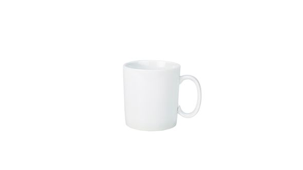 Genware Porcelain Straight Sided Mug 28cl/ 10oz