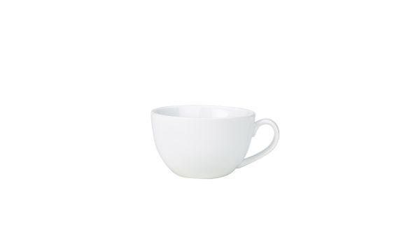 Genware Porcelain Bowl Shaped Cup 29cl/ 10.25oz
