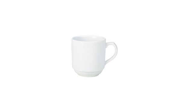 Genware Porcelain Stacking Mug 30cl/ 10oz